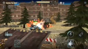 Dead Paradise : Race Shooter - Walkthrough Gameplay Part 1 (iOS & Android)