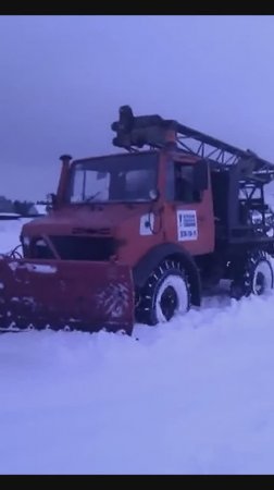 Снег нам не помеха. Бурение скважин зимой.