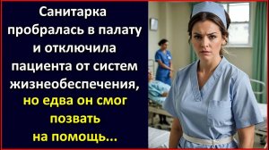 Санитарка пробралась в палату и отключила пациента от систем жизнеобеспечения, но позвав на помощь.