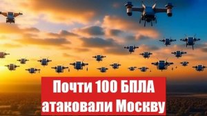 Почти 100 БПЛА атаковали Москву, сводки от МО, СМИ, Юрий Подоляка, Война на Украине