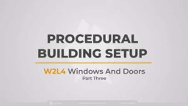 2.5 Windows And DoorsPart Three