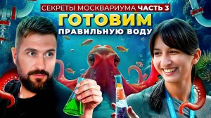 Закулисье МОСКВАРИУМА: как очищают воду для обитателей + встреча с осьминогом!