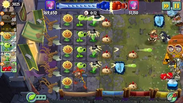 играю в pvz 2 прошол зомбоса в затереном городе купил воуружонную мяту смотреть онлайн