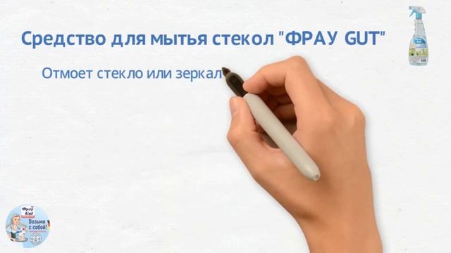СРЕДСТВО ДЛЯ МЫТЬЯ СТЕКОЛ ФРАУ GUT смотреть онлайн