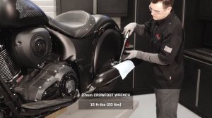 Indian Chief Drive Belt Inspection and Tension Adjustment - Indian Motorcycle