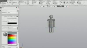 Создание фигуры человека в Компас 3D