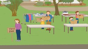 A1-A2 ESL The Carter Family 13 The Yard Sale.