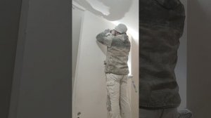 отрабатываем примыкания под покраску.