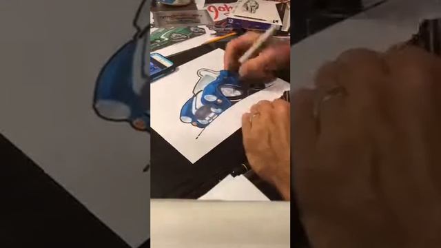 How to Draw a Shelby Cobra TIME LAPSE! смотреть онлайн