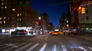 Окунись в ночной Нью-Йорк 🗽 Настоящие звуки улиц Манхэттена!