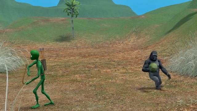 Patila Challenge 27. Patila Dume Tu Cosita  Gorilla funny moment in jungle.