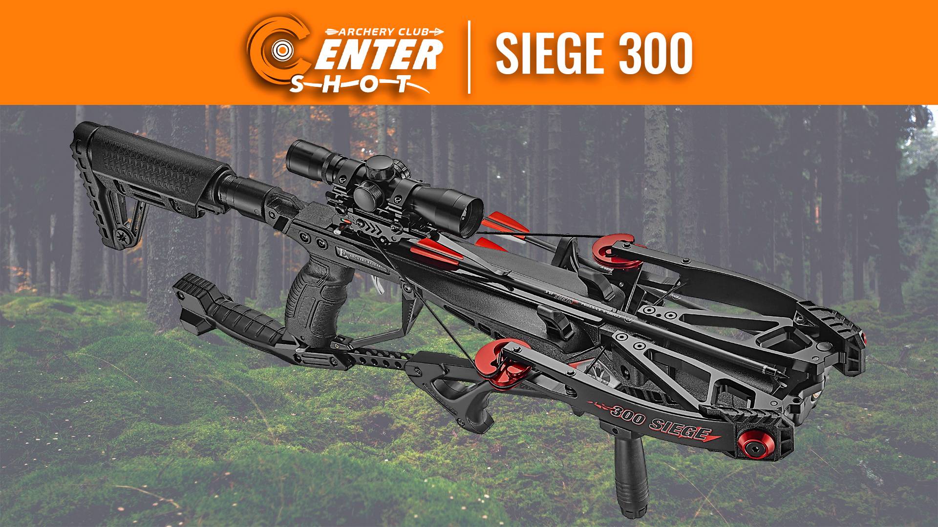 Анонс арбалета Ek Cobra Siege 300