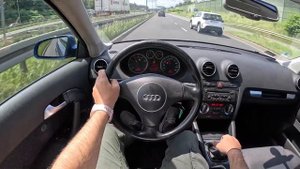 ТЕСТ 21 ЛЕТНЕГО АУДИ А3 8П(1.6 102 Л.С) ОБЗОР/ДИЗАЙН/ВОЖДЕНИЕ