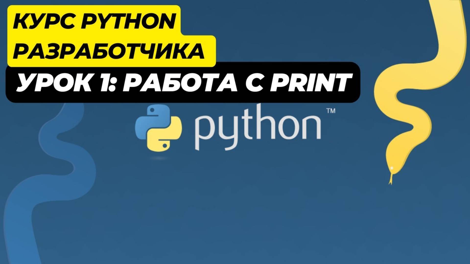 уроки по python
урок 1