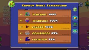 Crimson world 100 %