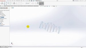 Создание кривой на сложной поверхности в SolidWorks