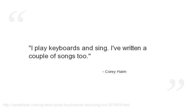 Corey Haim Quotes смотреть онлайн