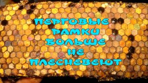 ПЕРГОВЫЕ РАМКИ БОЛЬШЕ НЕ ПЛЕСНЕВЕЮТ. КАК СОХРАНИТЬ ПЕРГОВЫЕ РАМКИ ДО ВЕСНЫ.