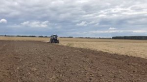 Пахота 2018. Мтз1221+ПБС-4м