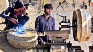 Как Отремонтировать скважинный штифт Экскаватора в мастерской