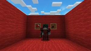 играем в фаир бол баттл и бед варс но я с клиентом+Broller и утя с ножом в Minecraft!