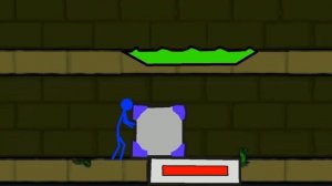 Watergirl and Fireboy, Stickman Animation-Forest Temple Parkour || VERITAS GAMING