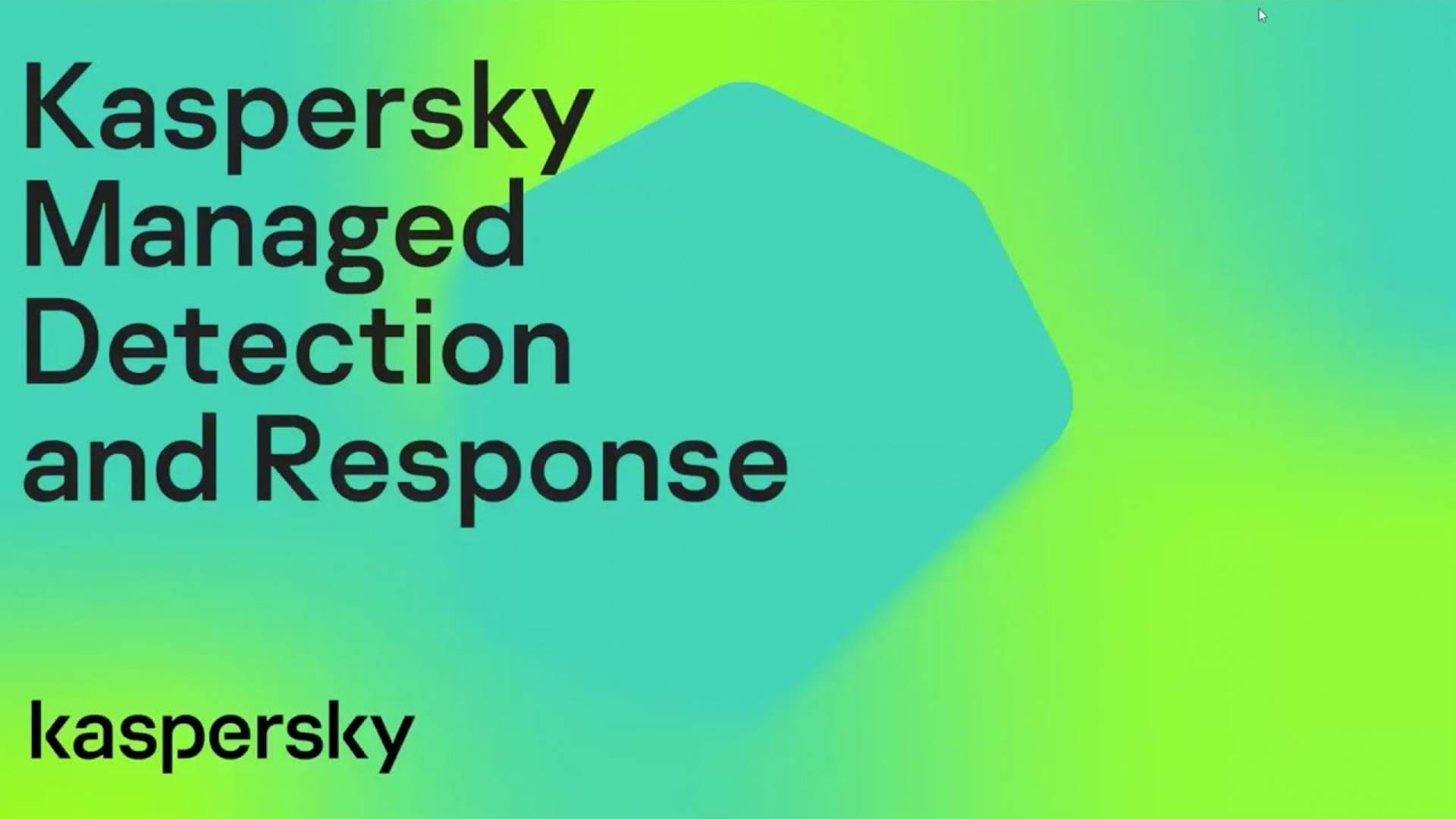 Обзор сервиса Kaspersky Managed Detection and Response