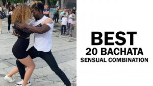 Best 20 Bachata Sensual Combinations - (Master Elvis Stephen) Daniel y Desiree , atacaylaalemana
