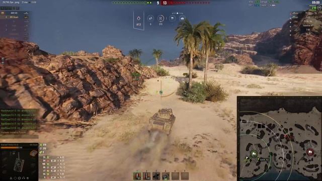 World of Tanks M5 Stuart смотреть онлайн