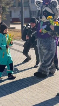 Поздравление женщин нашего города Железнодорожный с Международным женским днём 8 марта (2025)