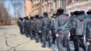 В командировку на Северный Кавказ отправились приморские полицейские