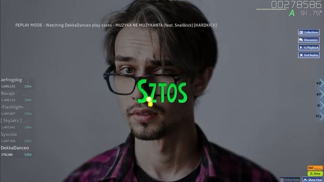 55х55 Музыка не музыканта !osu HARDKICK смотреть онлайн