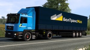 234 / ETS 2 1.53 / Русская сборка / "MAN F2000" / Пустырём на Брянск.
