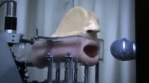 Поющий робот из фильмов ужаса..