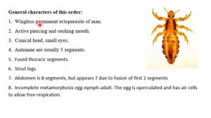 المحاضرة الثانية والعشرون Medical Entomology part 2 تسجيل