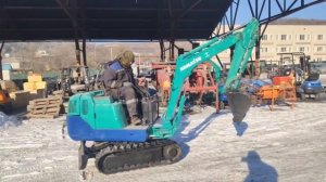 Японский мини-экскаватор Komatsu PC03-7 во Владивостоке. Тел. 8-914-792-77-71