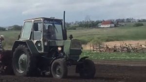 Посадка картофеля , юмз 6