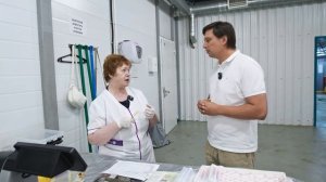 Исследование здоровья рыбы на форелевом хозяйстве.