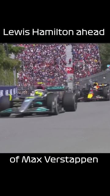 Lewis Hamilton ahead of Max Verstappen #shorts #f1 #elplan #f12023 #maxverstappen #lewishamilton