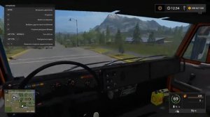 Обзор мода: Камаз с прицепом для Farming Simulator 2017