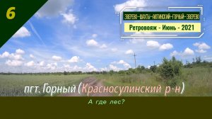 6 - пгт. ГОРНЫЙ - Горный лес - Ретро - Июнь - 2021