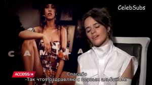 Камила Кабелло говорит о песне 'Real Friends' | Camila Cabello rus sub