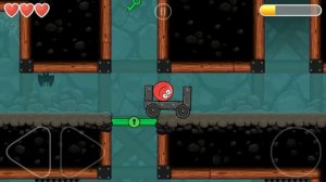 RED BALL 4 : EPISODE 5 PERFECT INTO THE CAVE VOLUME 5 NEW ACHIEVEMENTS UNLOCKED KING TOMATO BALL 4