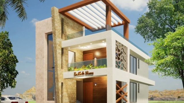 Archicad to Twinmotion Bunglow Design and Rendering For pune#talegaon # смотреть онлайн