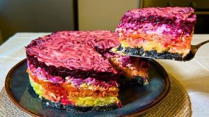 ❤️Самый Вкусный Салат для Семейного Ужина! 👪 Слоеный Салат со Свеклой🥗