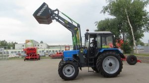 Погрузчик КУН фронтальный EuroMAX грузоподъемность 1200 кг