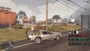 Back To The Future (GTA V Mod) Showcase