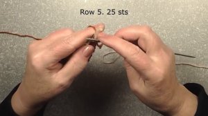 0046-узор.Твид двухцветный. Вязание спицами. Pattern. Knitting with needles