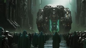 MACHINE CULTS Worshiping AI Gods in a Dystopian Future