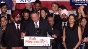 Bob Menendez Victory Speech 2018